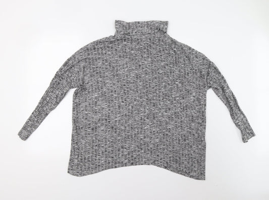 Womens UK Size M Matalan Grey Pullover Jumper