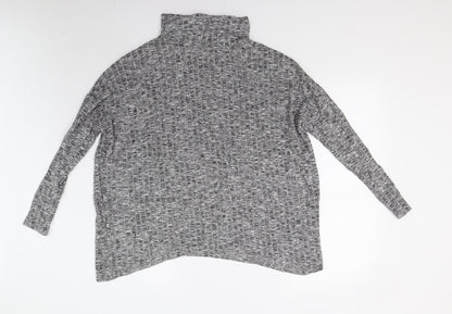 Womens UK Size M Matalan Grey Pullover Jumper