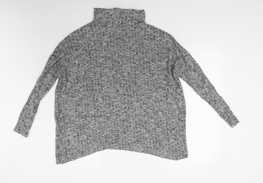 Womens UK Size M Matalan Grey Pullover Jumper