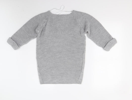 Womens UK Size 12 Bonmarché Grey Pullover Jumper
