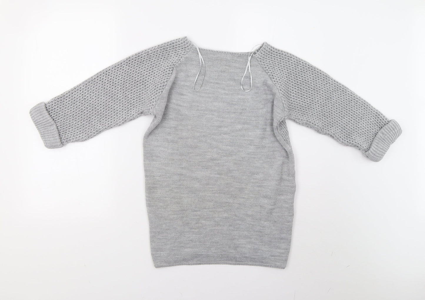 Womens UK Size 12 Bonmarché Grey Pullover Jumper