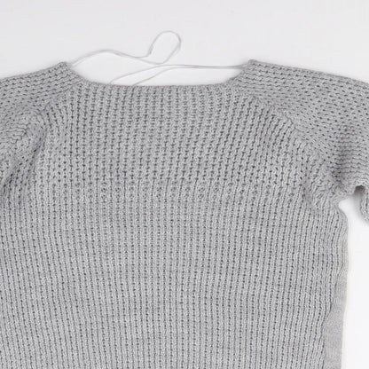 Womens UK Size 12 Bonmarché Grey Pullover Jumper