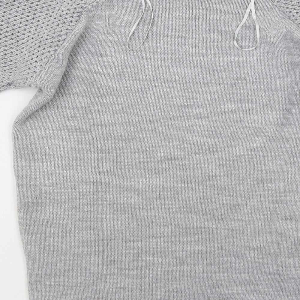 Womens UK Size 12 Bonmarché Grey Pullover Jumper