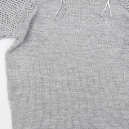 Womens UK Size 12 Bonmarché Grey Pullover Jumper