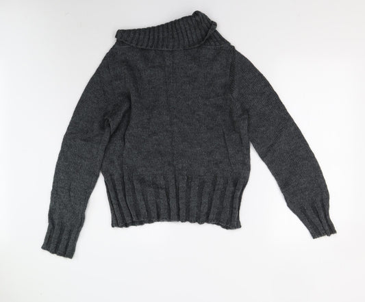 Sasha Womens Grey  Knit Pullover Jumper Size XL