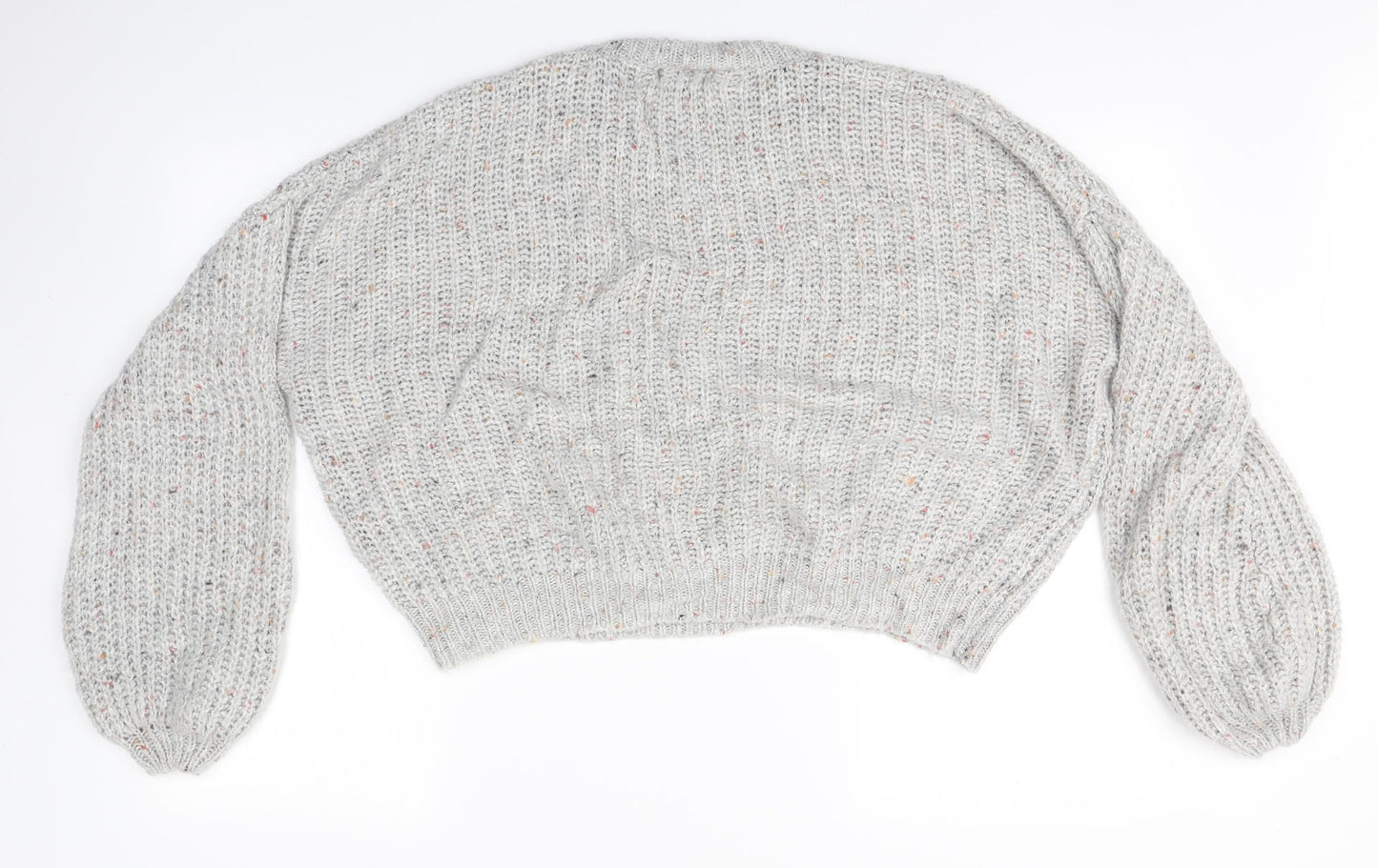 Primark Womens Grey   Pullover Jumper Size M