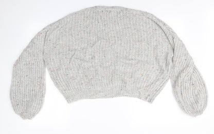 Primark Womens Grey   Pullover Jumper Size M