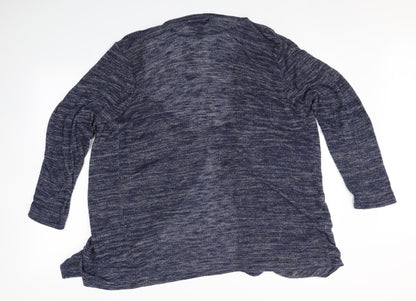 Womens UK Size L Atmosphere Blue Cardigan Jumper