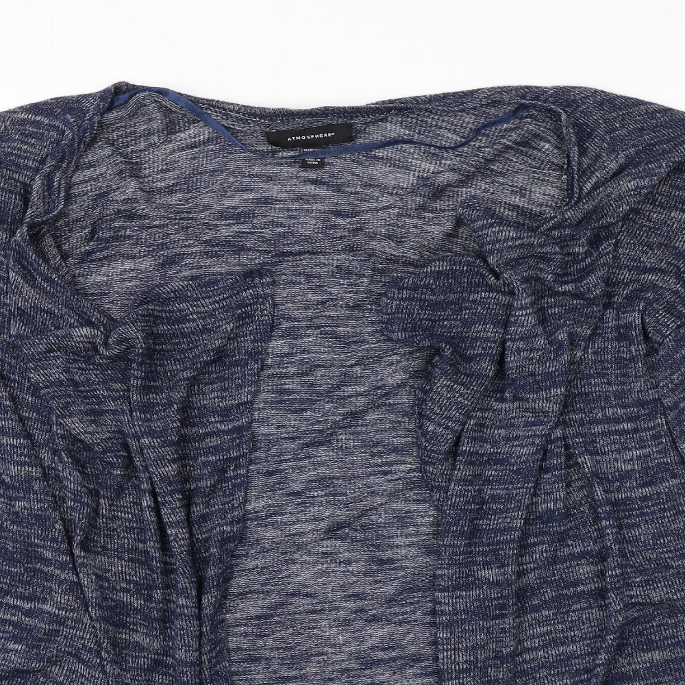 Womens UK Size L Atmosphere Blue Cardigan Jumper