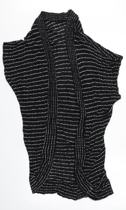 Womens UK Size S Silence + Noise Black Cape Jumper
