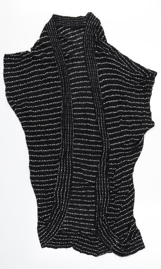 Womens UK Size S Silence + Noise Black Cape Jumper