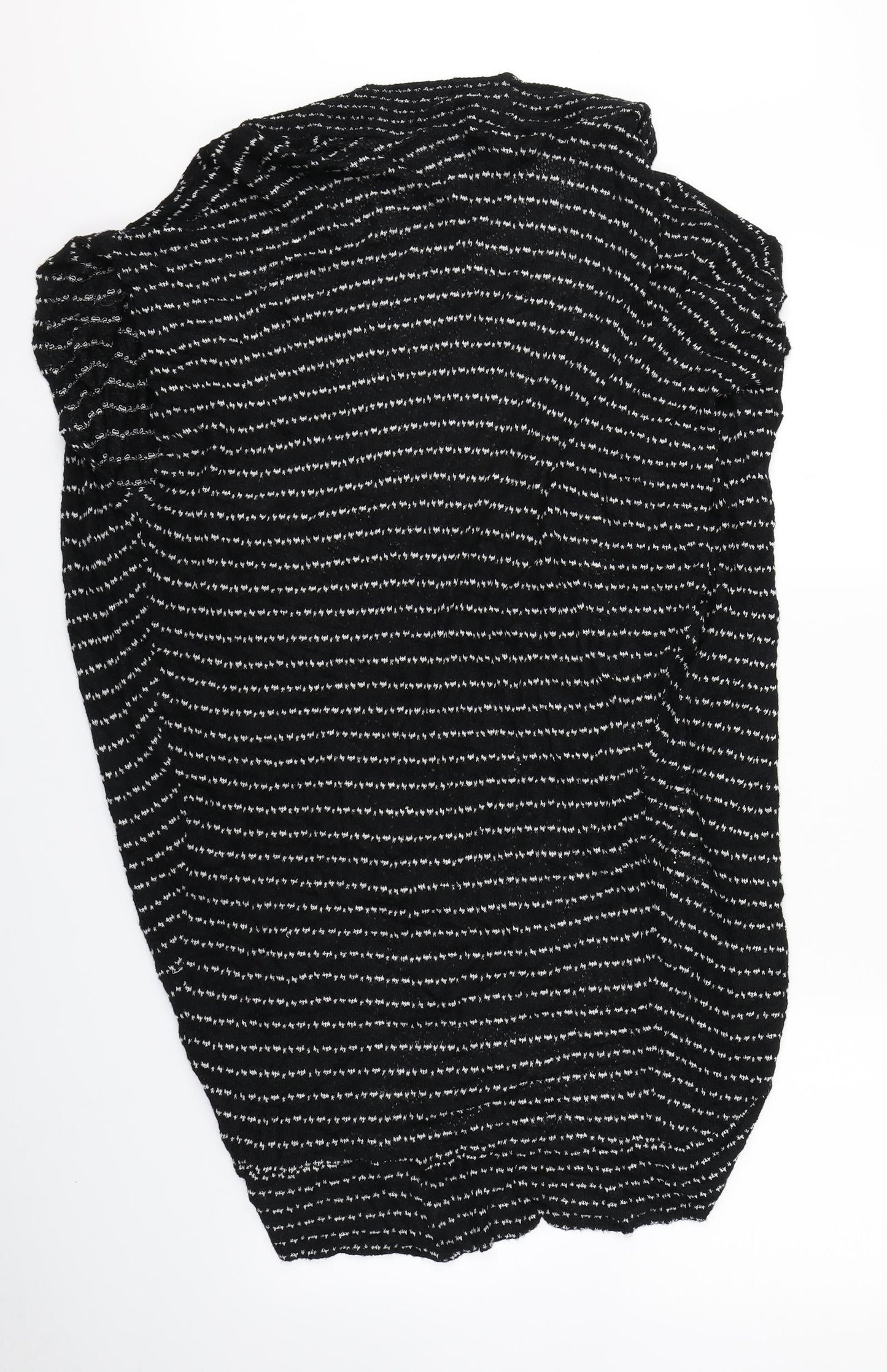 Womens UK Size S Silence + Noise Black Cape Jumper