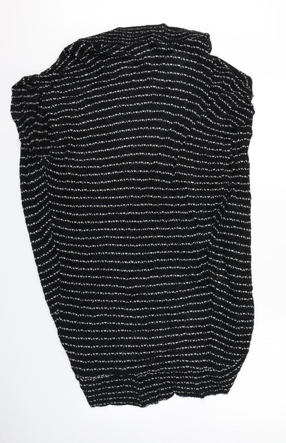 Womens UK Size S Silence + Noise Black Cape Jumper