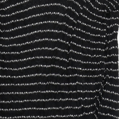 Womens UK Size S Silence + Noise Black Cape Jumper