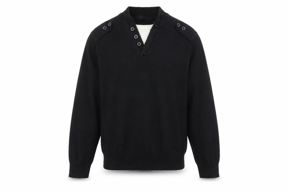 Mens UK Size S George Blue Pullover Jumper