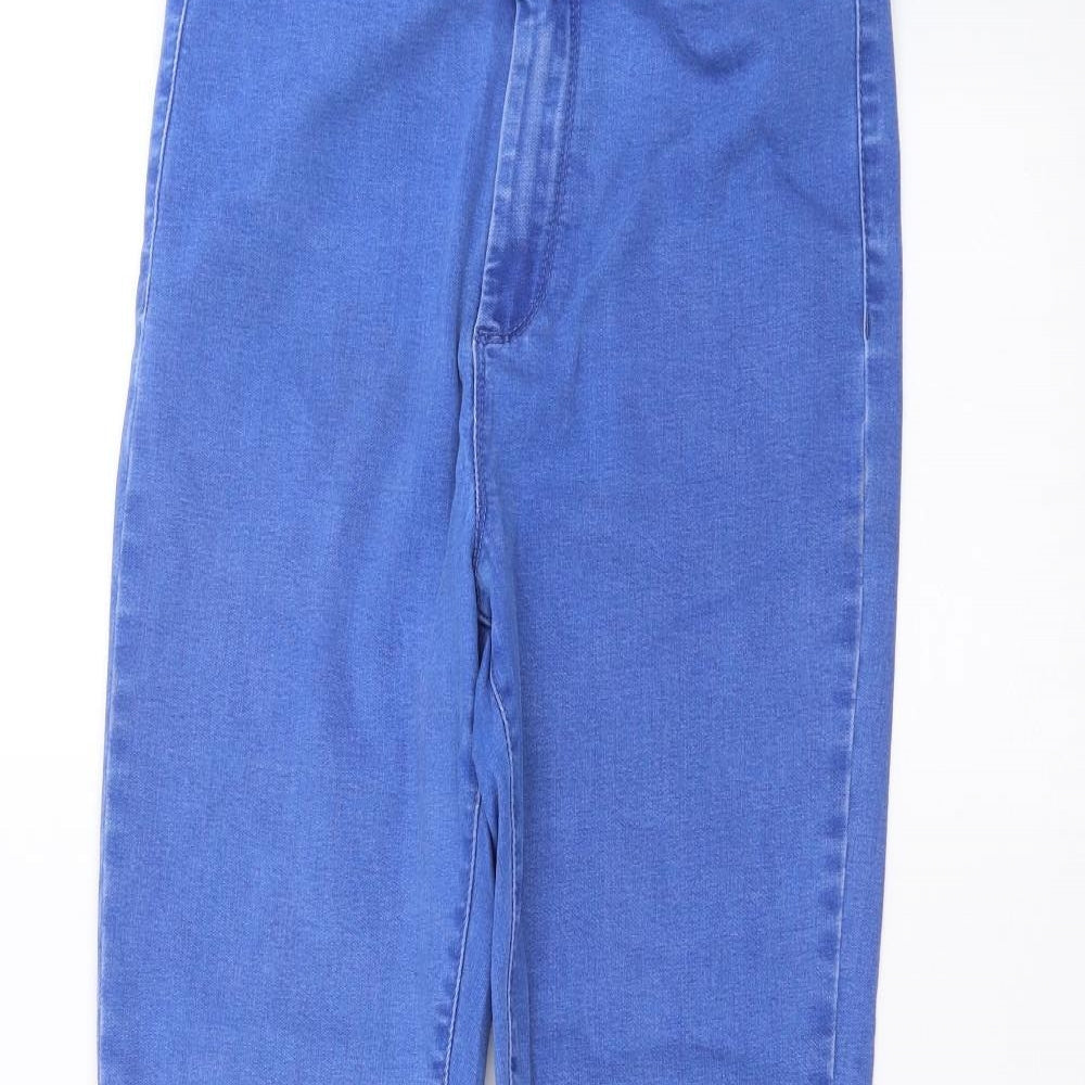 Denim & Co. Womens Blue  Denim Skinny Jeans Size 14 L26 in