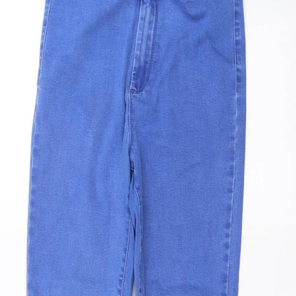 Denim & Co. Womens Blue  Denim Skinny Jeans Size 14 L26 in