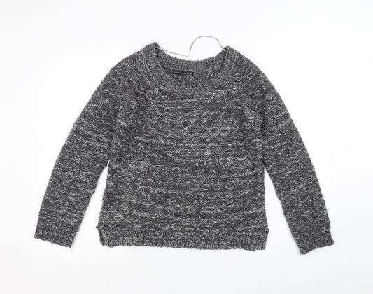 Womens UK Size 10 Atmosphere Black Pullover Jumper