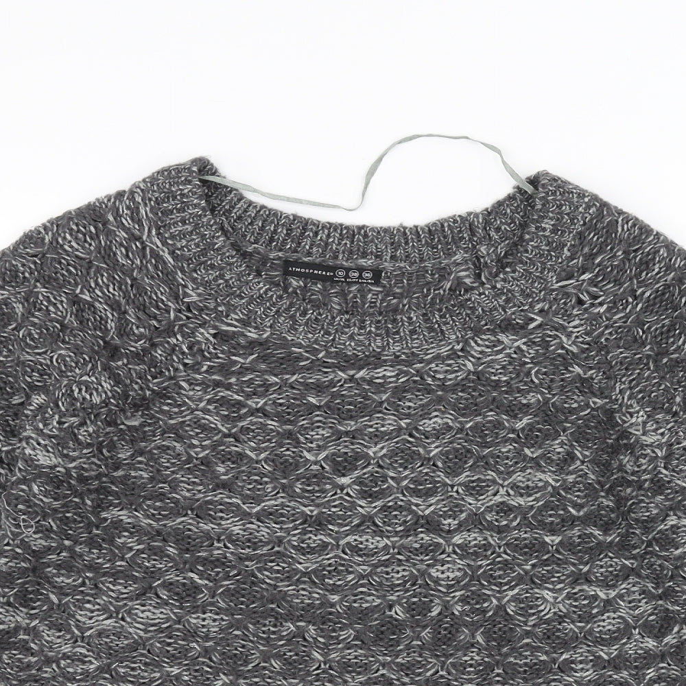 Womens UK Size 10 Atmosphere Black Pullover Jumper