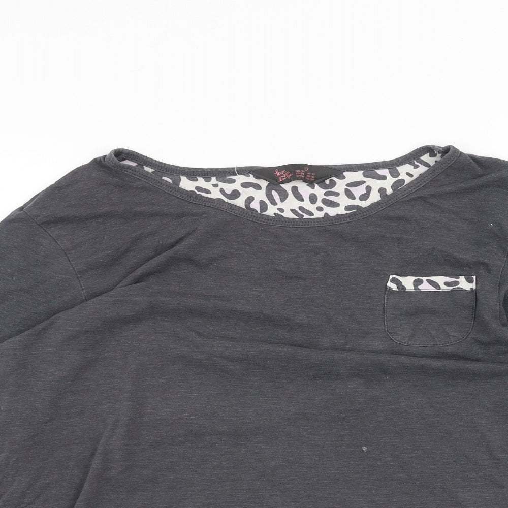 Primark Womens Black   Basic T-Shirt Size S