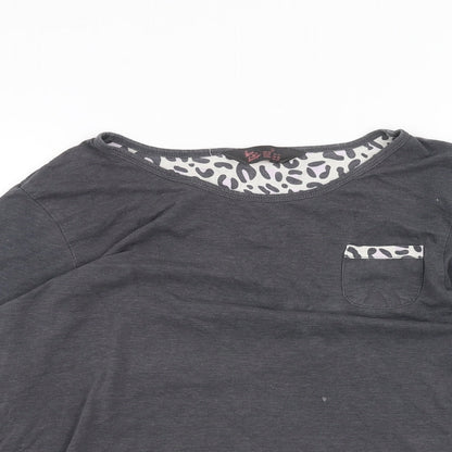 Primark Womens Black   Basic T-Shirt Size S