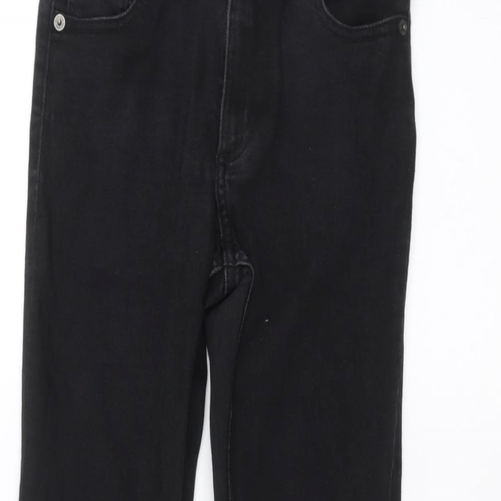 Womens UK Size 27 in Preworn Regular Fit Skinny Black Jeans