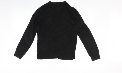 Tissani Womens Black   Cardigan Jumper Size M