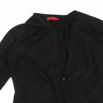 Tissani Womens Black   Cardigan Jumper Size M