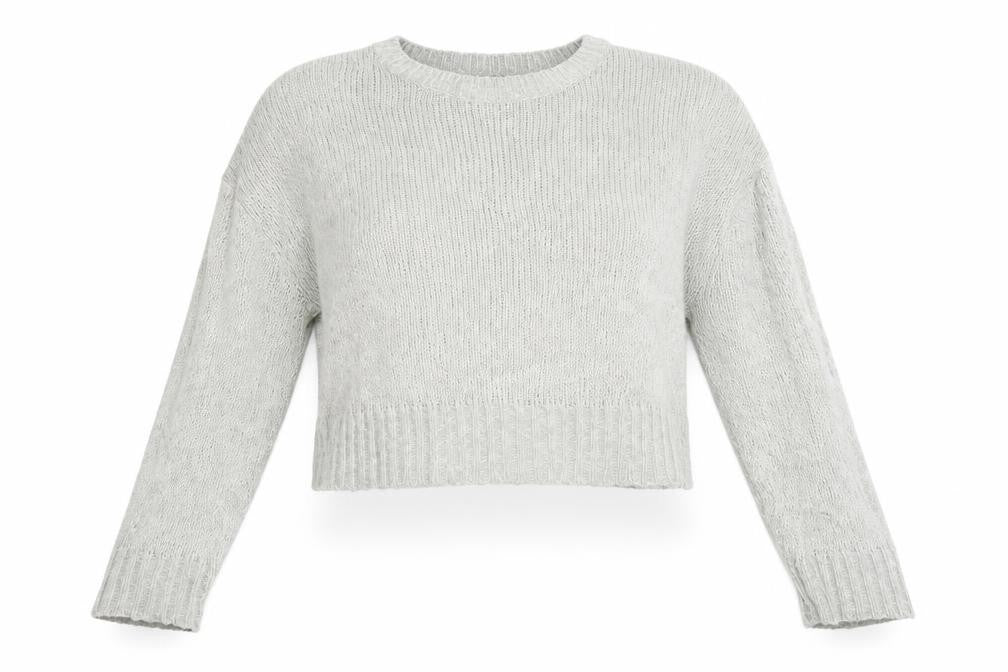 Womens UK Size M Newlook Grey Pullover Jumper