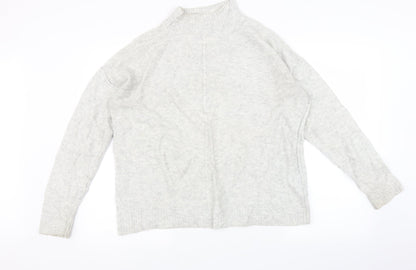 Primark Womens Grey   Pullover Jumper Size S