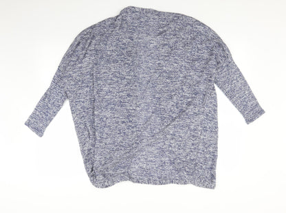 Primark Womens Blue   Cardigan Jumper Size M