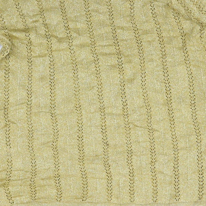 Marks and Spencer Womens Gold   A-Line  Size 12