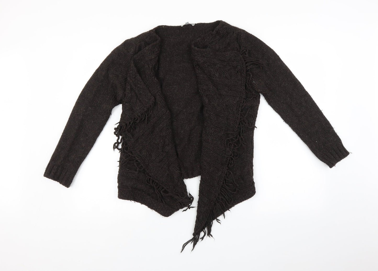 Womens UK Size M Per Una Brown Cardigan Jumper