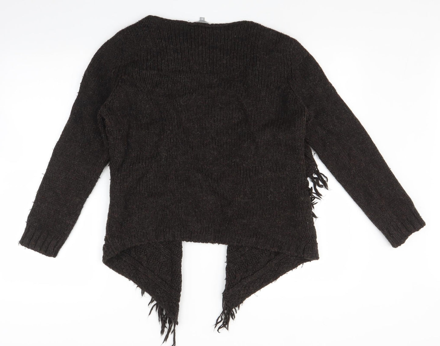 Womens UK Size M Per Una Brown Cardigan Jumper