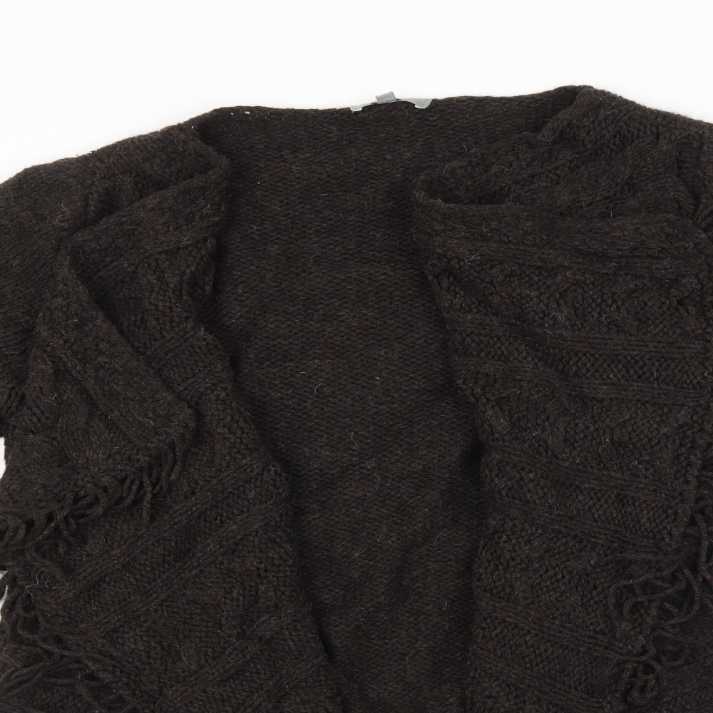 Womens UK Size M Per Una Brown Cardigan Jumper