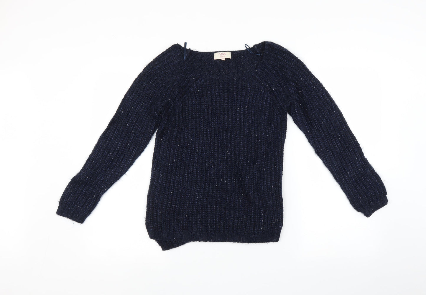 Womens UK Size 8 NEXT Blue Pullover Jumper