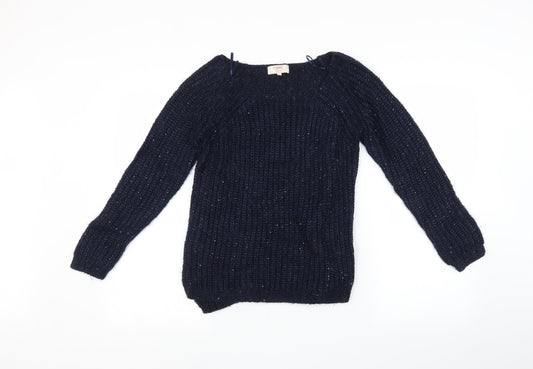 Womens UK Size 8 NEXT Blue Pullover Jumper