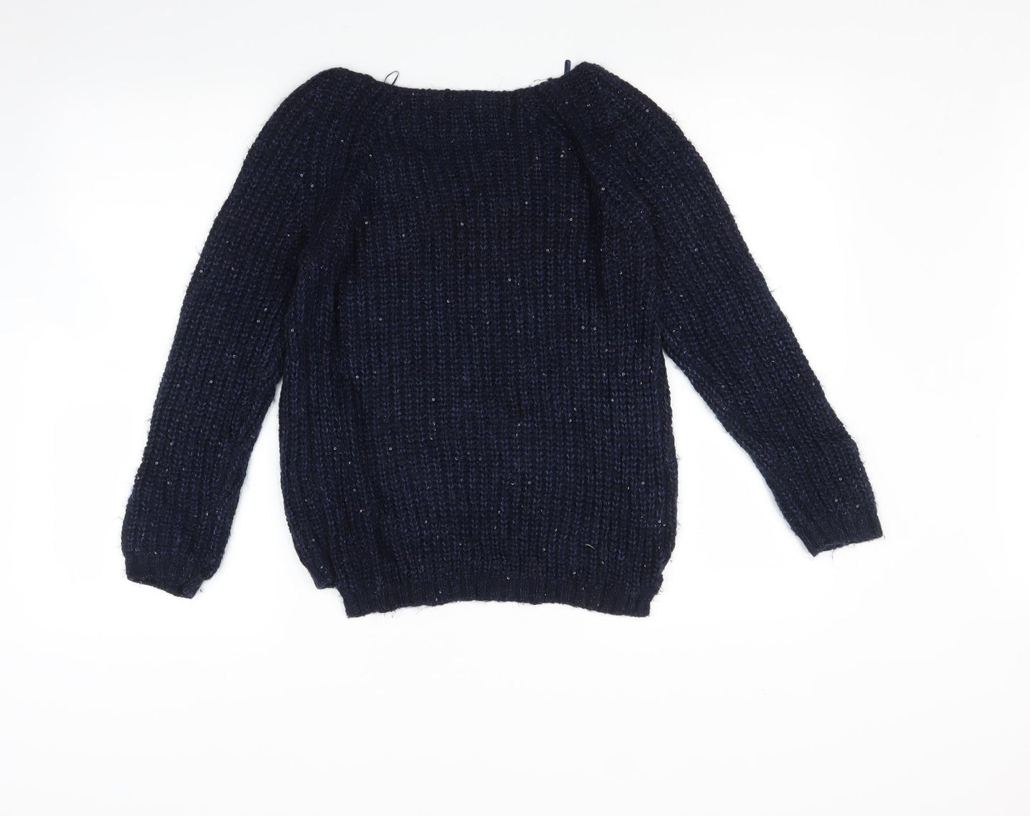 Womens UK Size 8 NEXT Blue Pullover Jumper