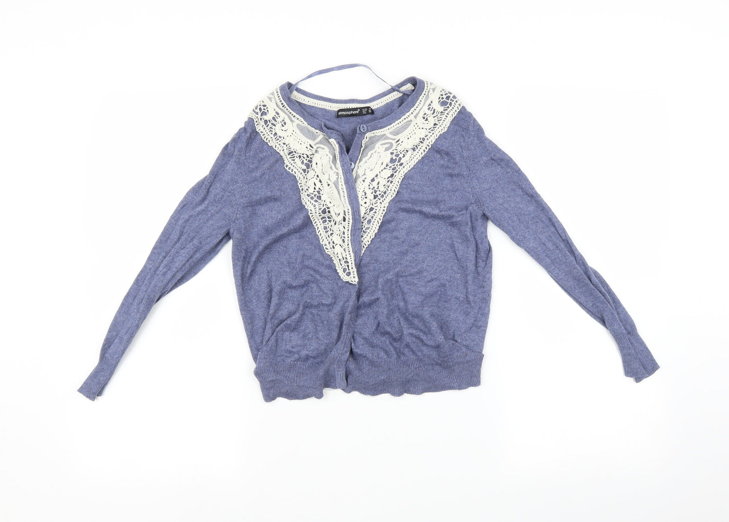 Primark Womens Blue   Cardigan Jumper Size 12