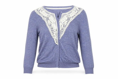 Womens UK Size 12 Primark Blue Cardigan Jumper