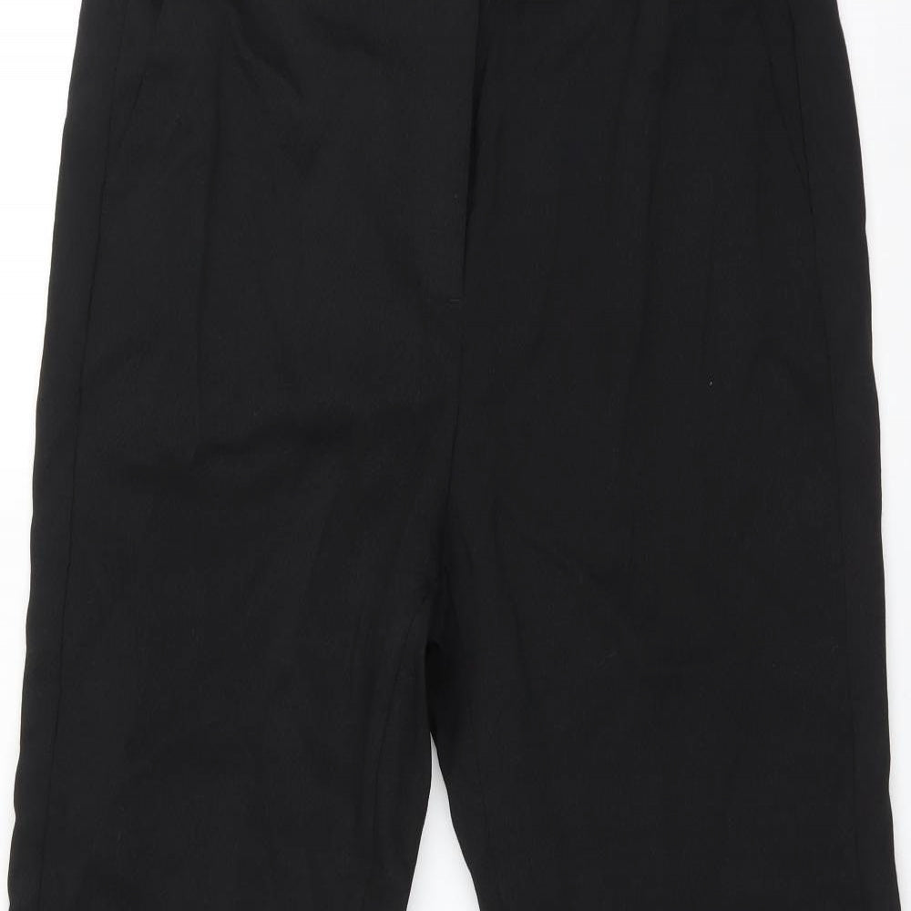 Womens UK Size 14 Marks and Spencer Regular Fit  Black Trousers