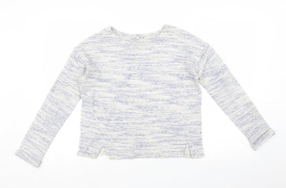 Womens UK Size M New Look Multicoloured Pullover Jumper