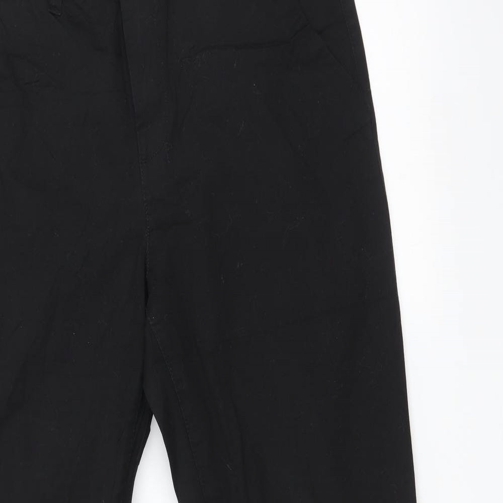 Womens UK Size 8 H&M Regular Fit Tapered Black Jeans