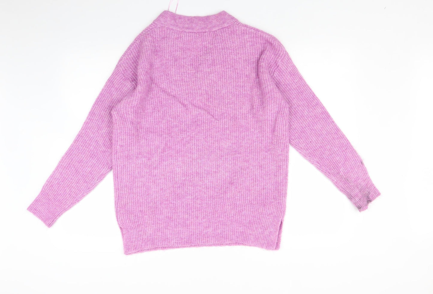 Womens UK Size S Marks and Spencer Purple Pullover Jumper
