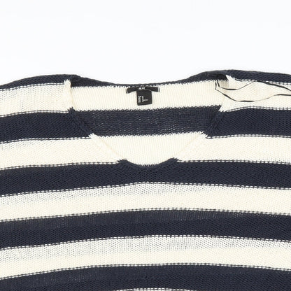 Womens UK Size M H&M Multicoloured Pullover Jumper