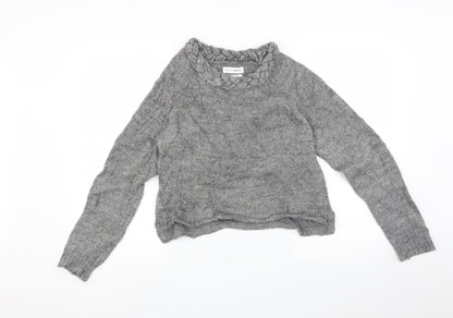 native Youth Womens Grey   Pullover Jumper Size M