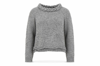 native Youth Womens Grey   Pullover Jumper Size M