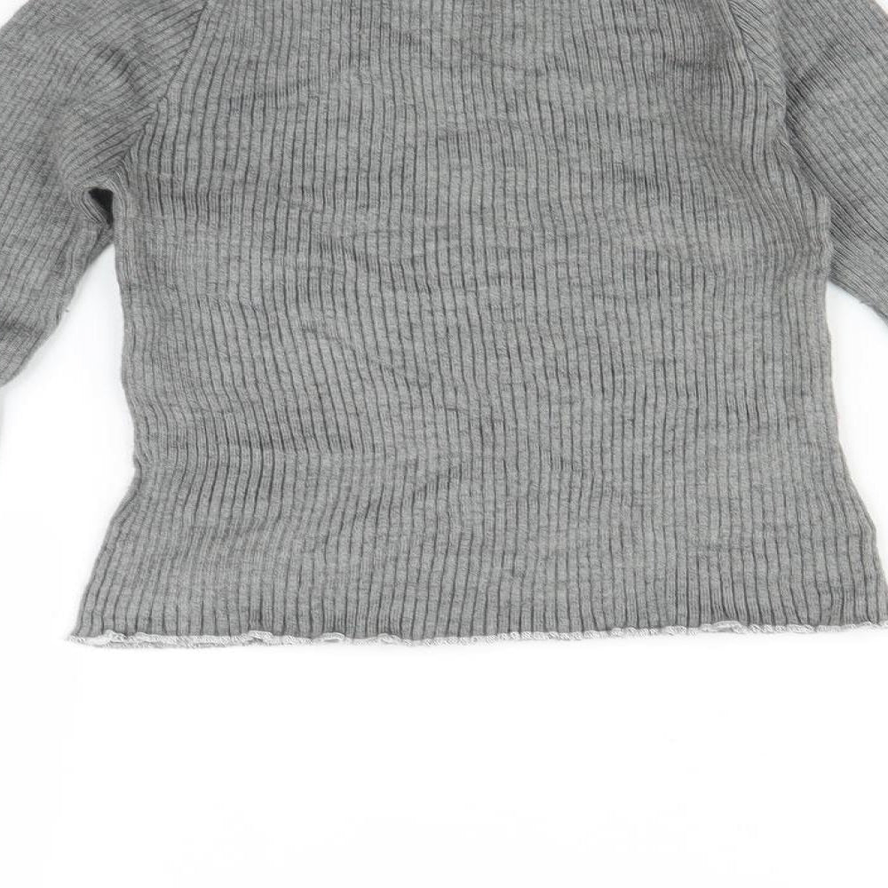 FOREVER 21 Womens Grey    T-Shirt Size L