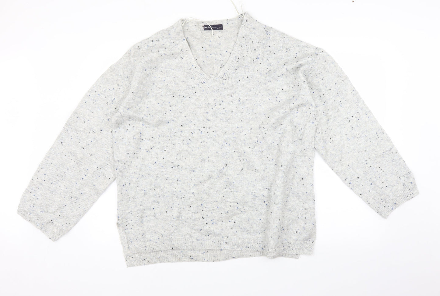 Marks and Spencer Mens Grey   Pullover Jumper Size L