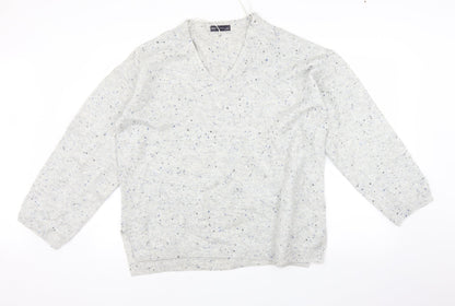 Marks and Spencer Mens Grey   Pullover Jumper Size L